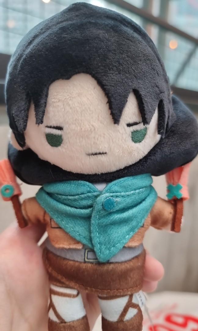 urgent wts aot x sanrio levi plush, Hobbies & Toys, Memorabilia & Collectibles, Fan Merchandise