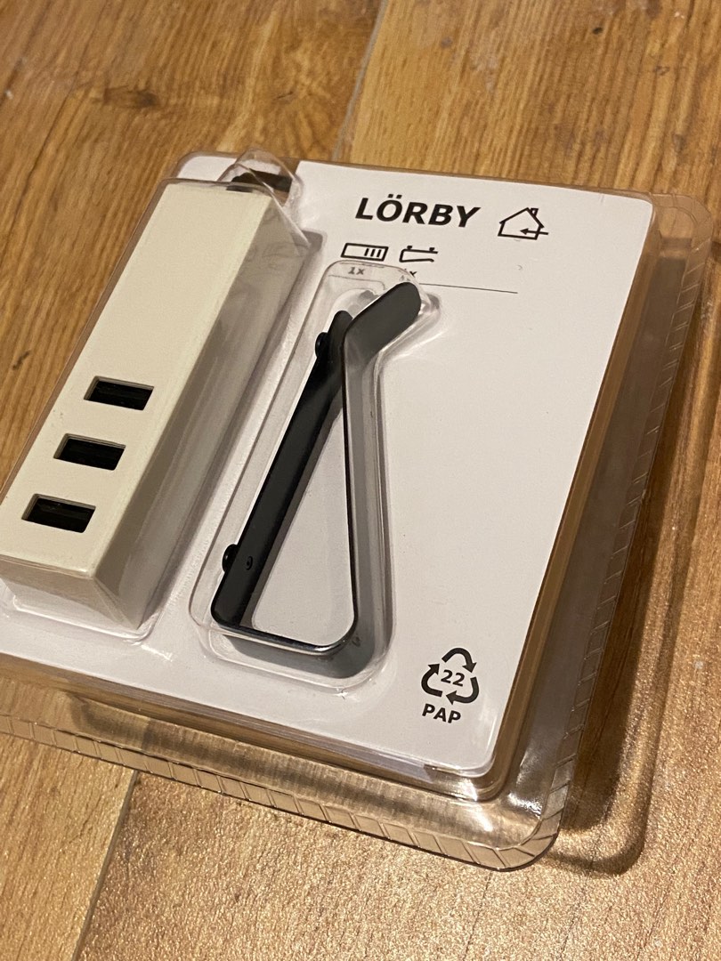 USB Charger with Clamp (Lorby IKEA) sealed, Mobile Phones & Gadgets
