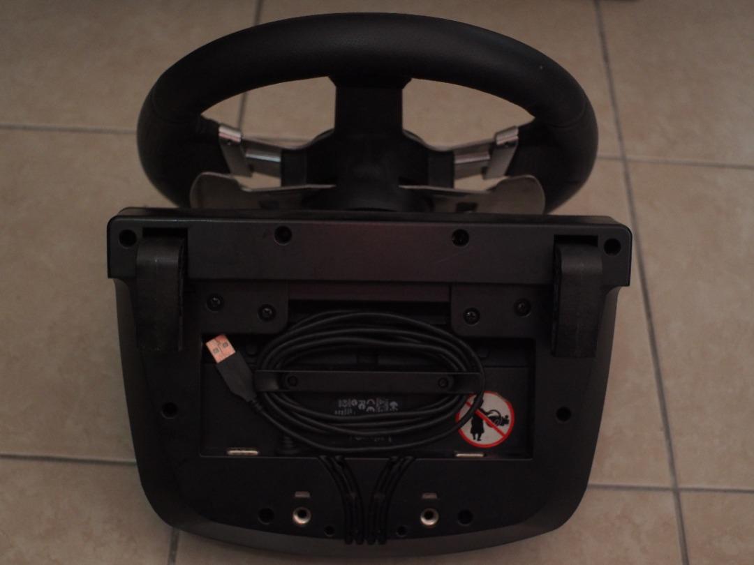 Used Logitech G27 Steering wheel, Video Gaming, Gaming Accessories