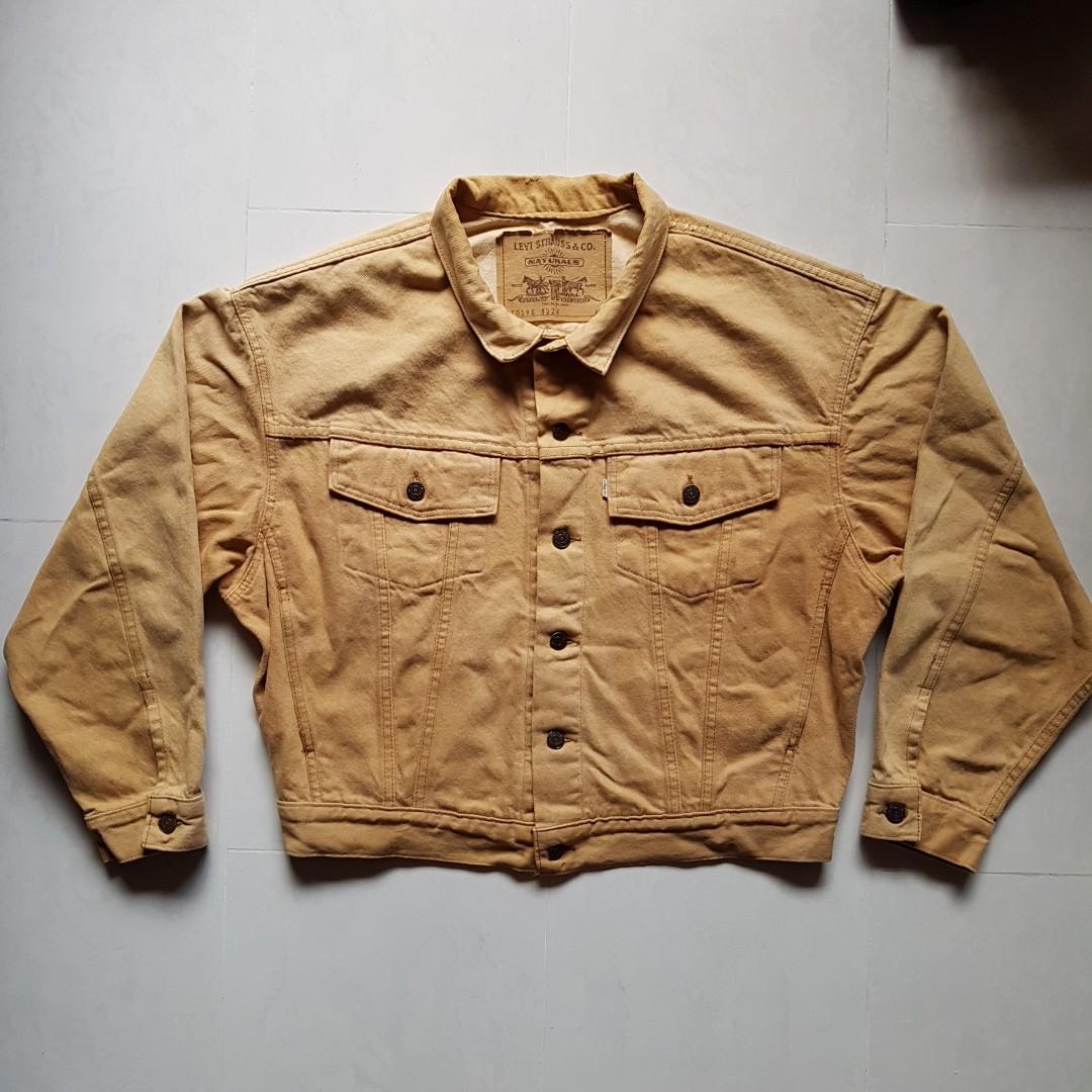 Vintage 1980s Levi's Made in USA Natural Earth tab brown denim Type 3  trucker jacket rare, Men's Fashion, Coats, Jackets and Outerwear on  Carousell