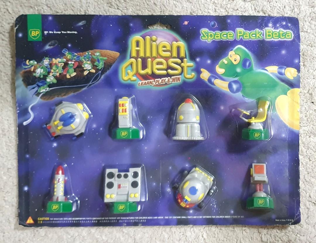 Vintage 1998 BP Alien Quest - Space Pack Beta, Hobbies & Toys, Memorabilia  & Collectibles, Vintage Collectibles on Carousell