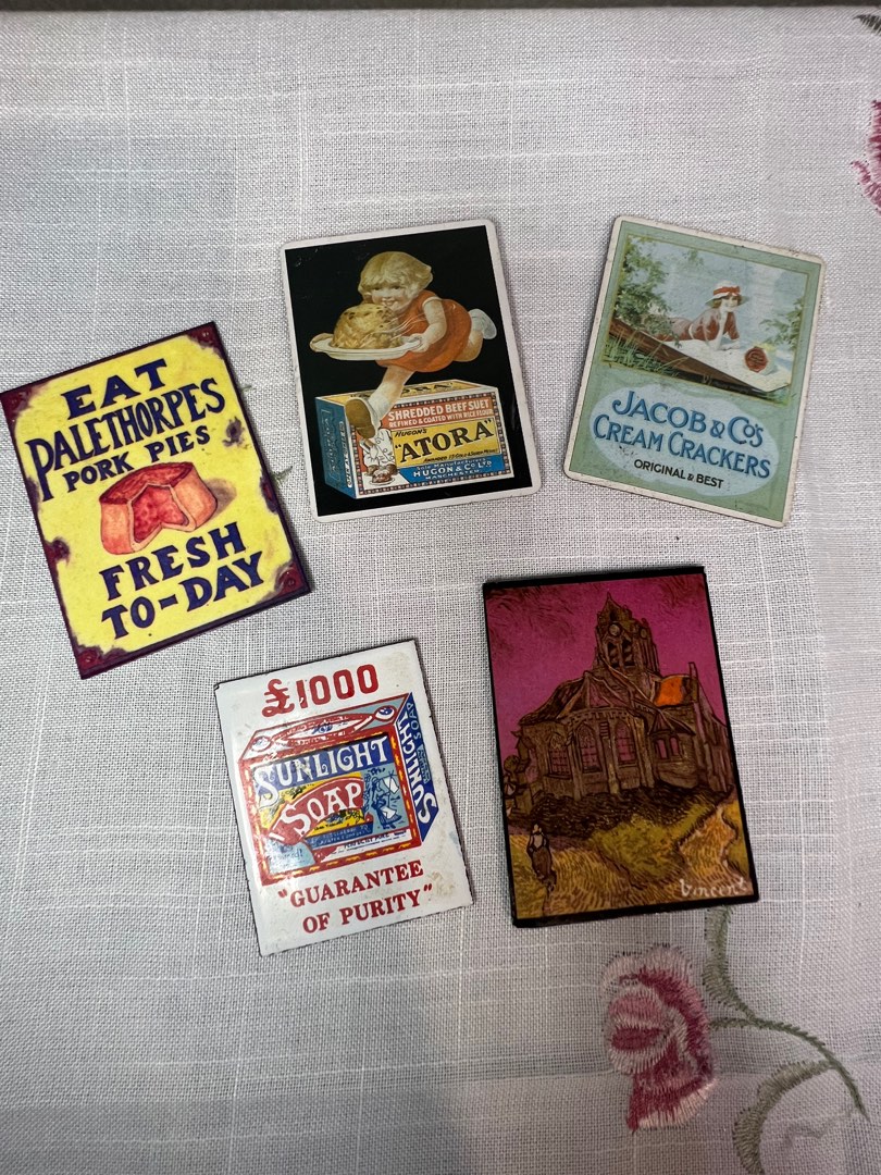 Vintage Advertising Enamel Sign Fridge Magnets and Art Fridge Magnet ...