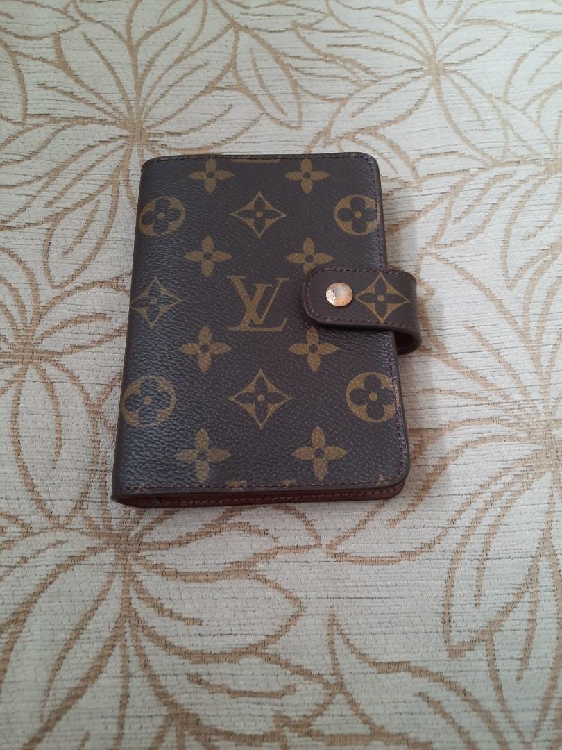 Authentic Louis Vuitton Agenda Functionnel MM Brown Epi Leather