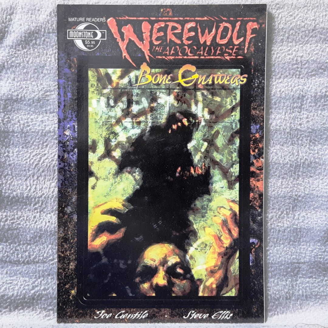 Werewolf The Apocalypse: Bone Gnawers #1 (One-Shot) Moonstone Comics (HTF)  Mature Readers (Joe Gentile, Steve Ellis, Drew Tucker), Hobbies & Toys,  Books & Magazines, Comics & Manga on Carousell