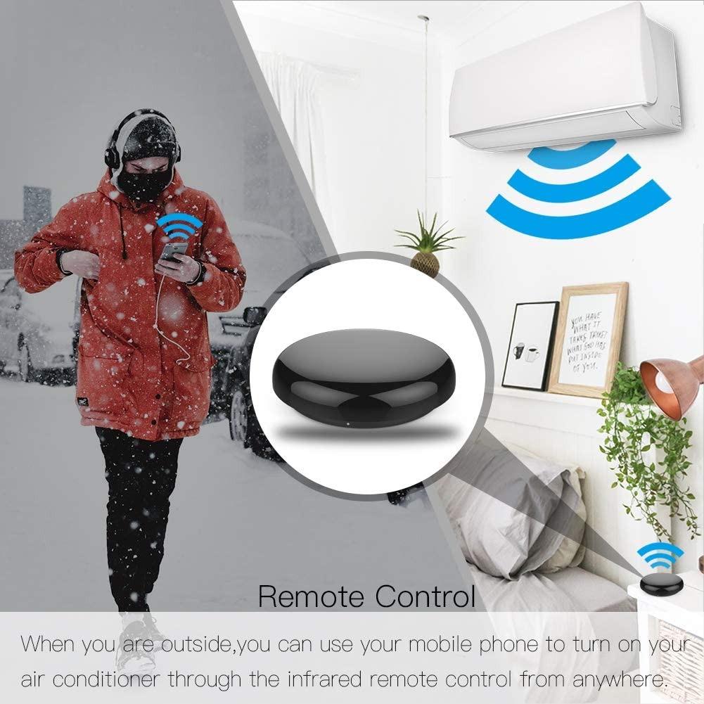 WiFi 智能遙控空調電視可與 Alexa 和 Google Home 配合使用，智能紅外控制器 WiFi Smart Remote ...