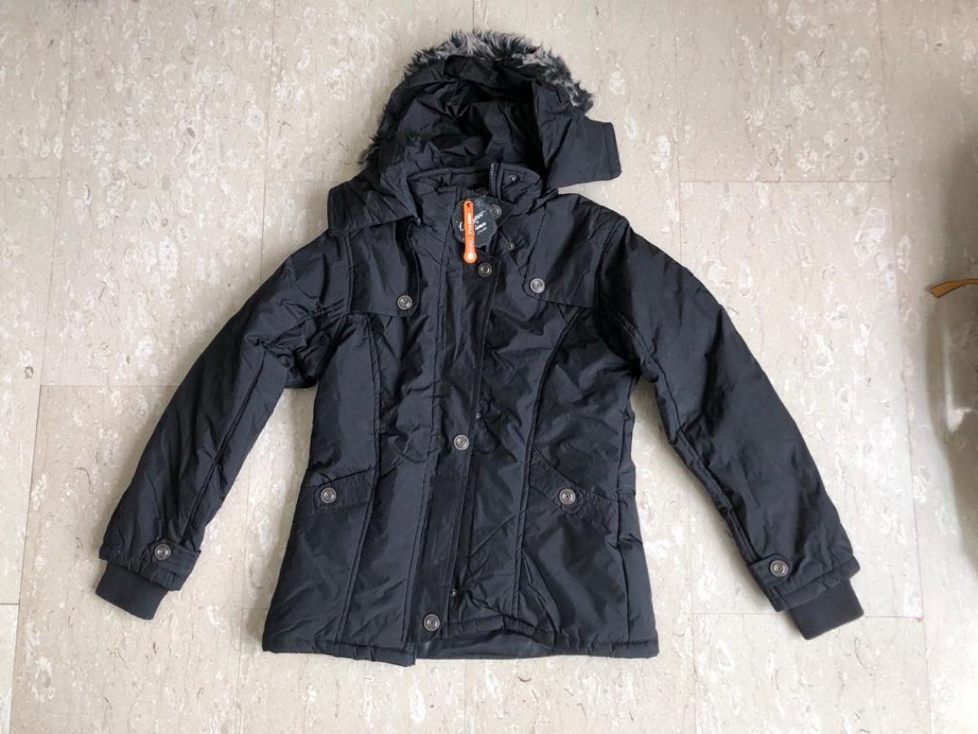 Winter Time Women s Thick Padded Puffer Winter Jacket Coat
