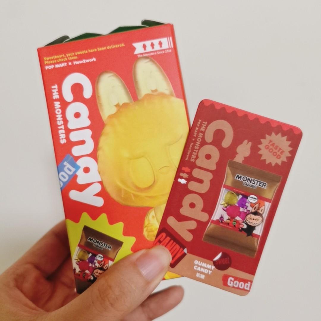 WTS POPMART The Monsters Labubu Candy series Gummy Candy / L&L