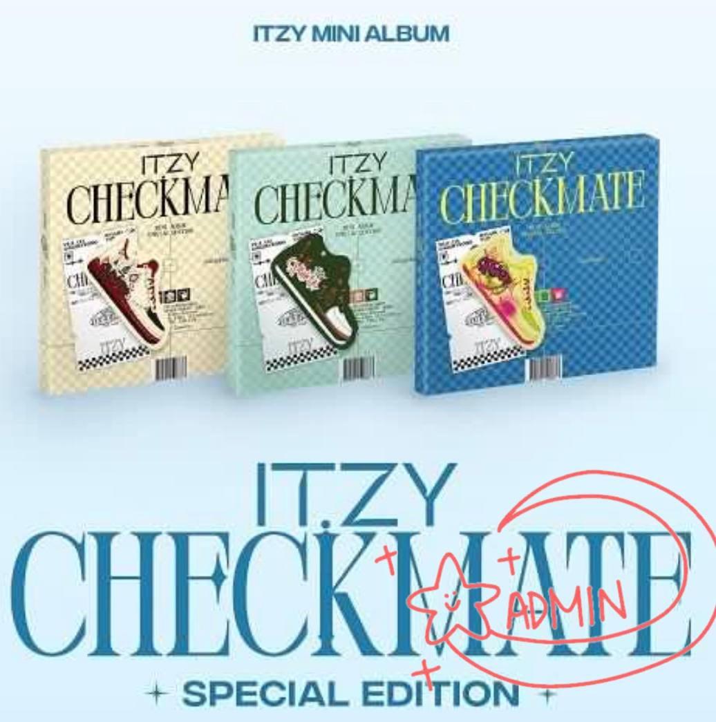 wts unsealed itzy checkmate special edition album, Hobbies & Toys,  Memorabilia & Collectibles, K-Wave on Carousell