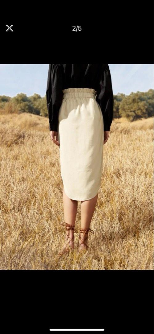 Paper bag skirt xl sale