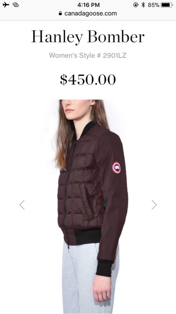 Hanley bomber top