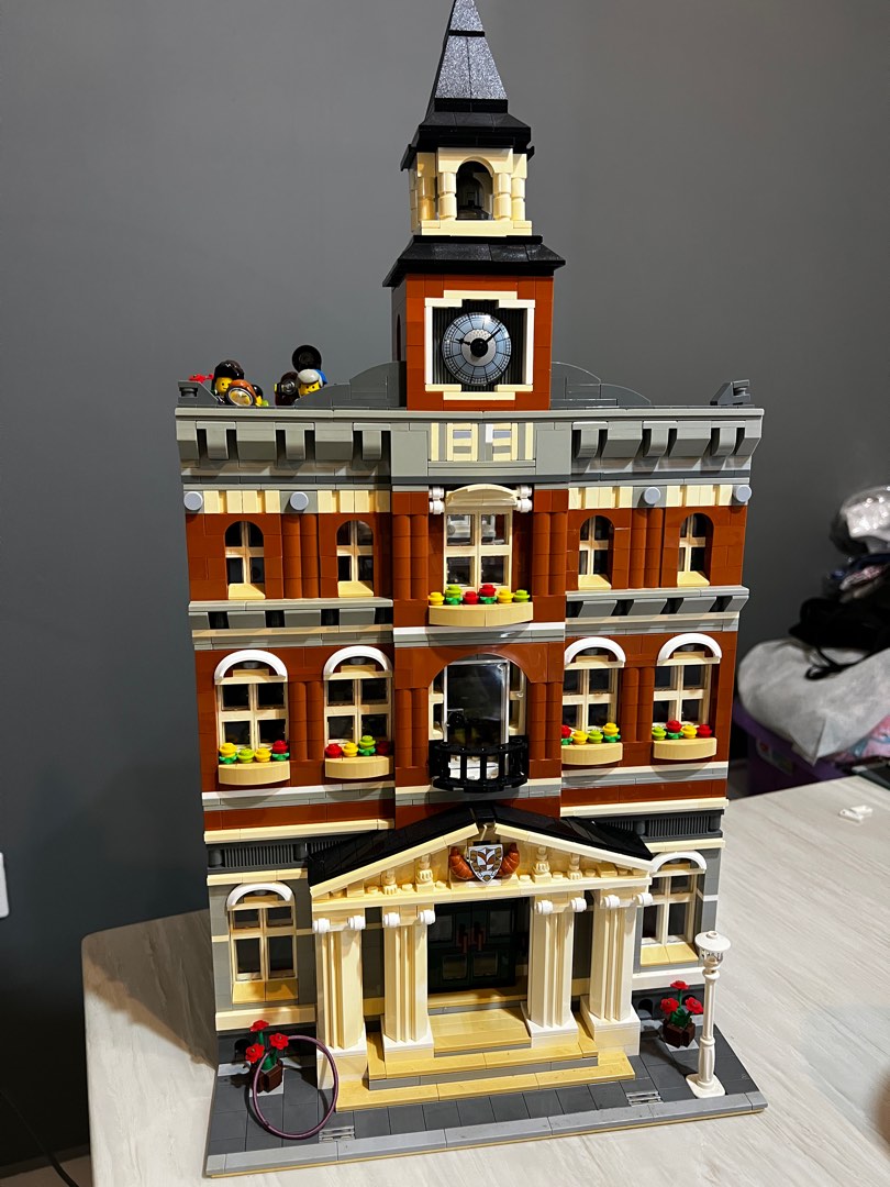 Price Reduced Lego Town Hall 10224 Rare and Retired Modular Buildings Creator Expert Hobbies Toys Toys Games on Carousell