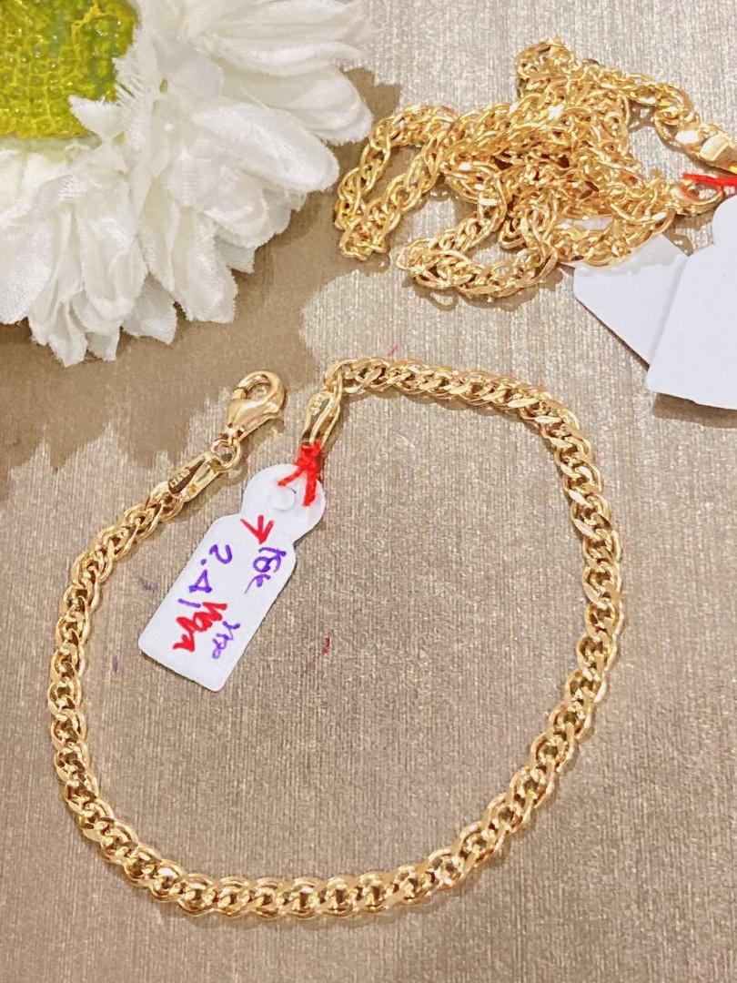 18k Japan gold bracelet, Women's Fashion, Jewelry & Organizers