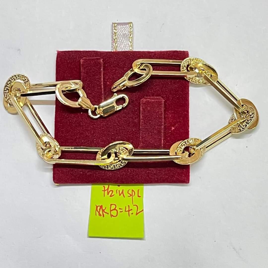 18K Saudi Gold bracelet, Women's Fashion, Jewelry & Organizers