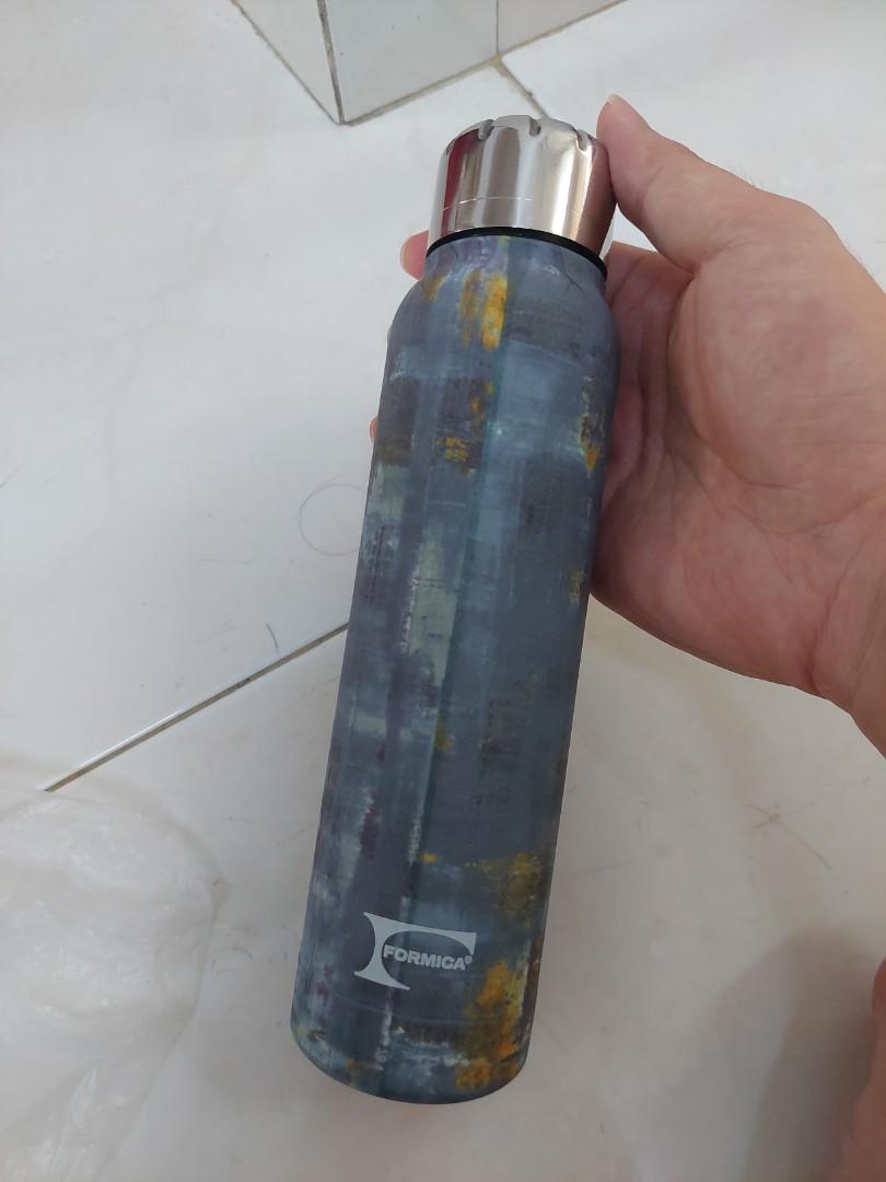 1 metal 1 glass bottle Furniture Home Living Kitchenware