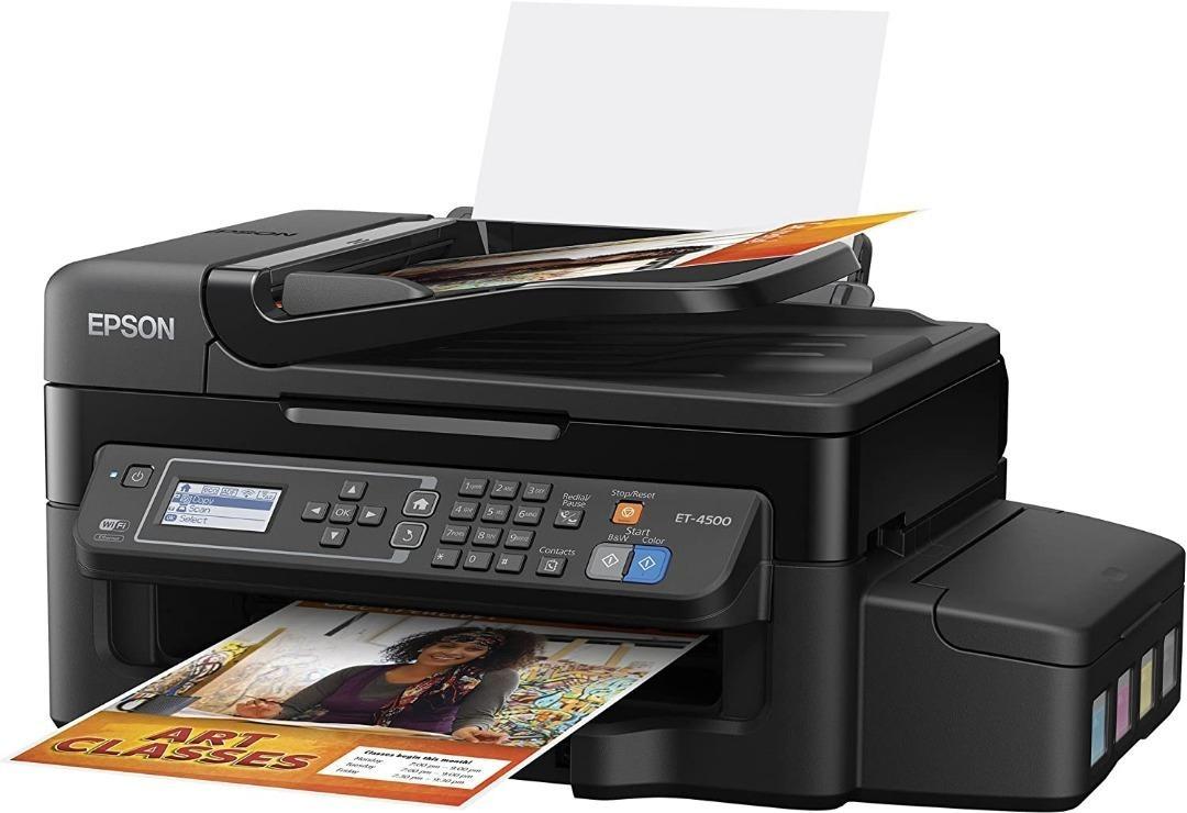 [2336] Epson WorkForce ET4500 EcoTank Wireless Color AllinOne