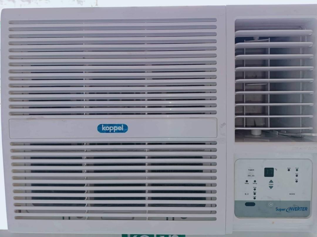 2nd hand Aircon full inverter Koppel, TV & Home Appliances, Air Conditioning and Heating on