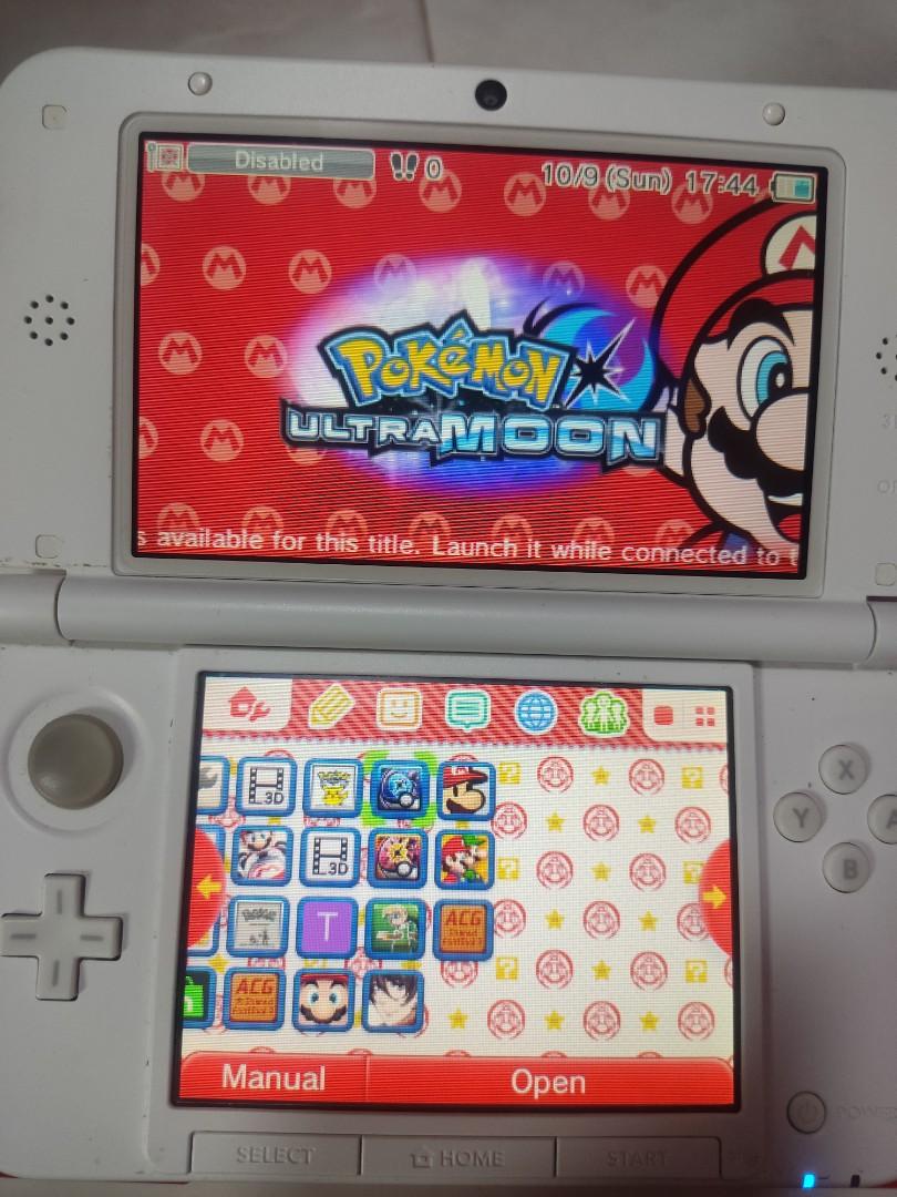 3DS XL Super Mario Edition jailbreak 32GB, Video Gaming, Video Game