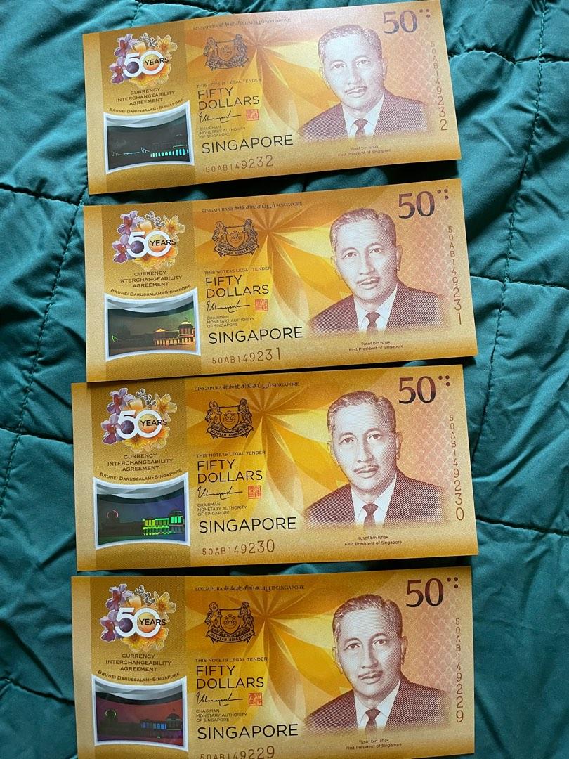 50 plastics notes, Hobbies & Toys, Memorabilia & Collectibles, Currency on Carousell
