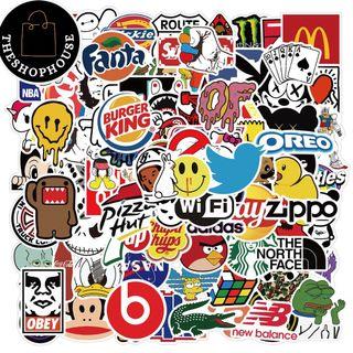 Off White Logo Sticker Set Virgil Abloh Laptop Luggage Skateboard, Hobbies  & Toys, Stationery & Craft, Art & Prints on Carousell