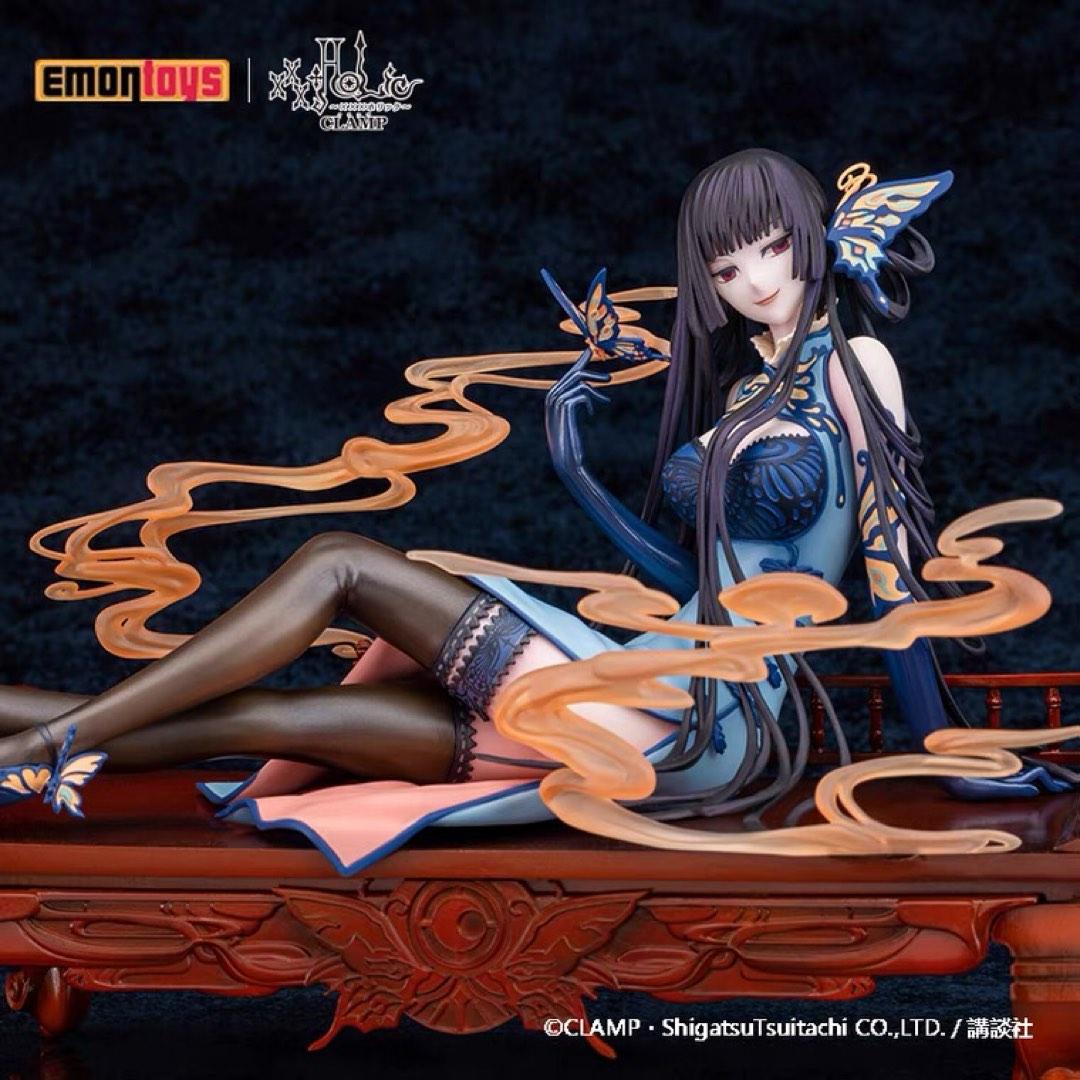 新品未開封  xxxHOLiC 壱原侑子フィギュア CLAMP EMONTOYS 妖艶な姿にうっとり。エモントイズ、フィギュア「xxxHOLiC 壱原