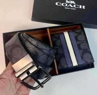 🇺🇲 Authentic Coach Belt and Wallet