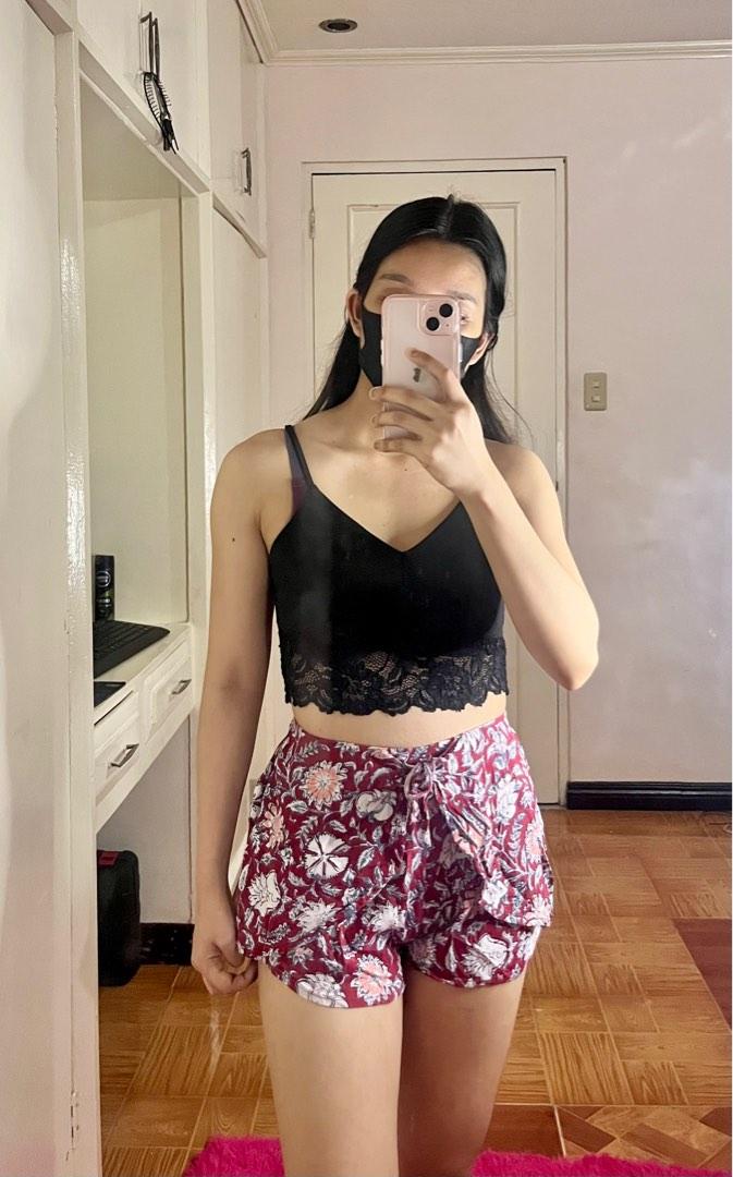 abercrombie flowy shorts