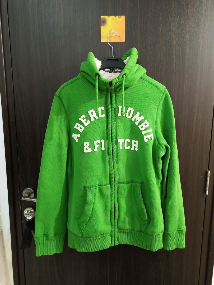 Abercrombie top sherpa hoodie
