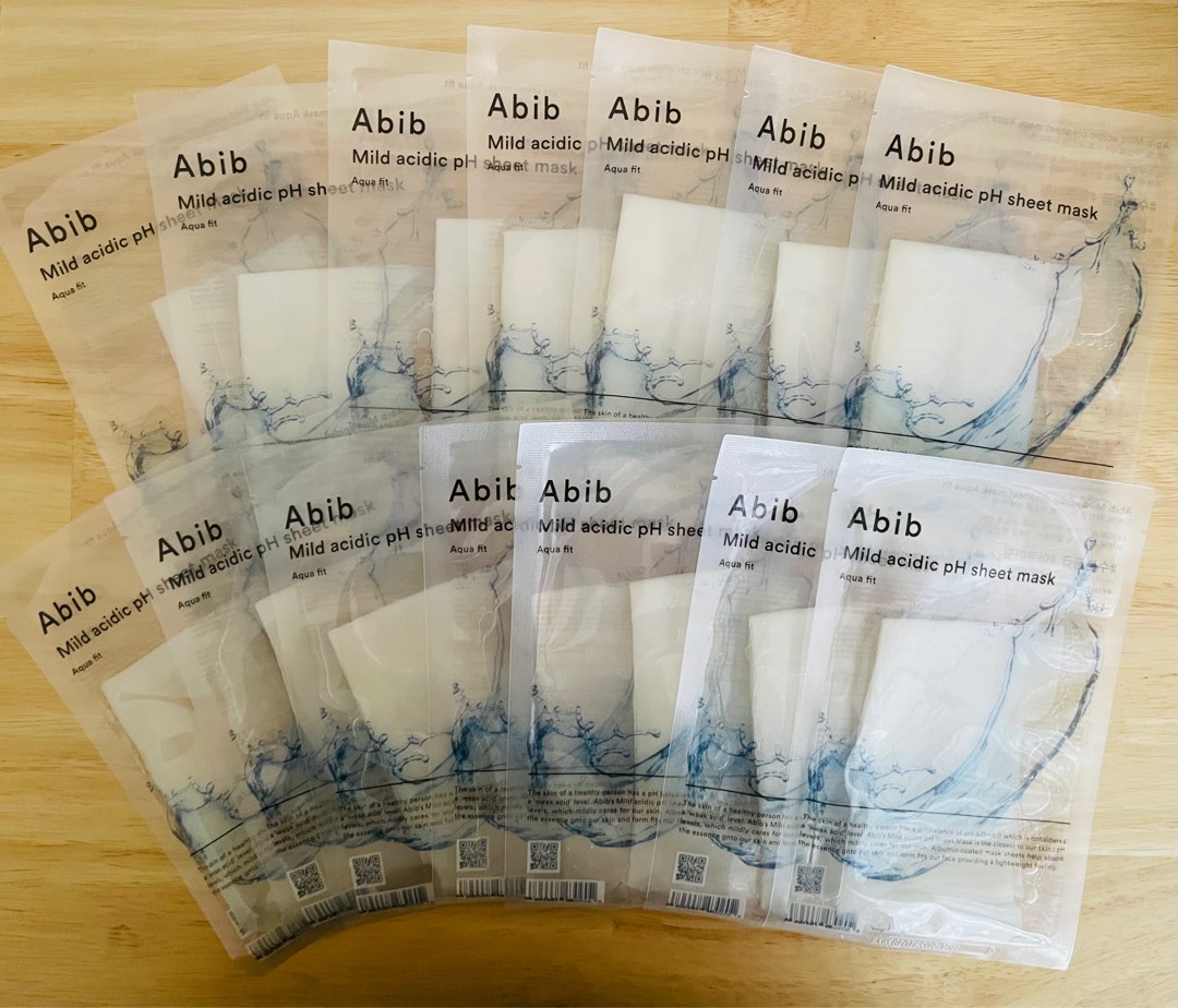 Abib Mild Acidic pH Sheet Mask (Aqua Fit), Beauty & Personal Care, Face