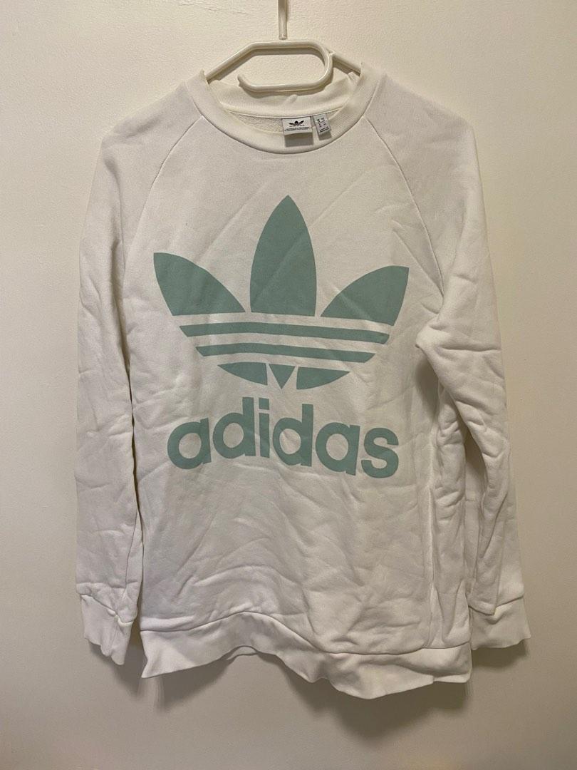 White adidas sweater hotsell