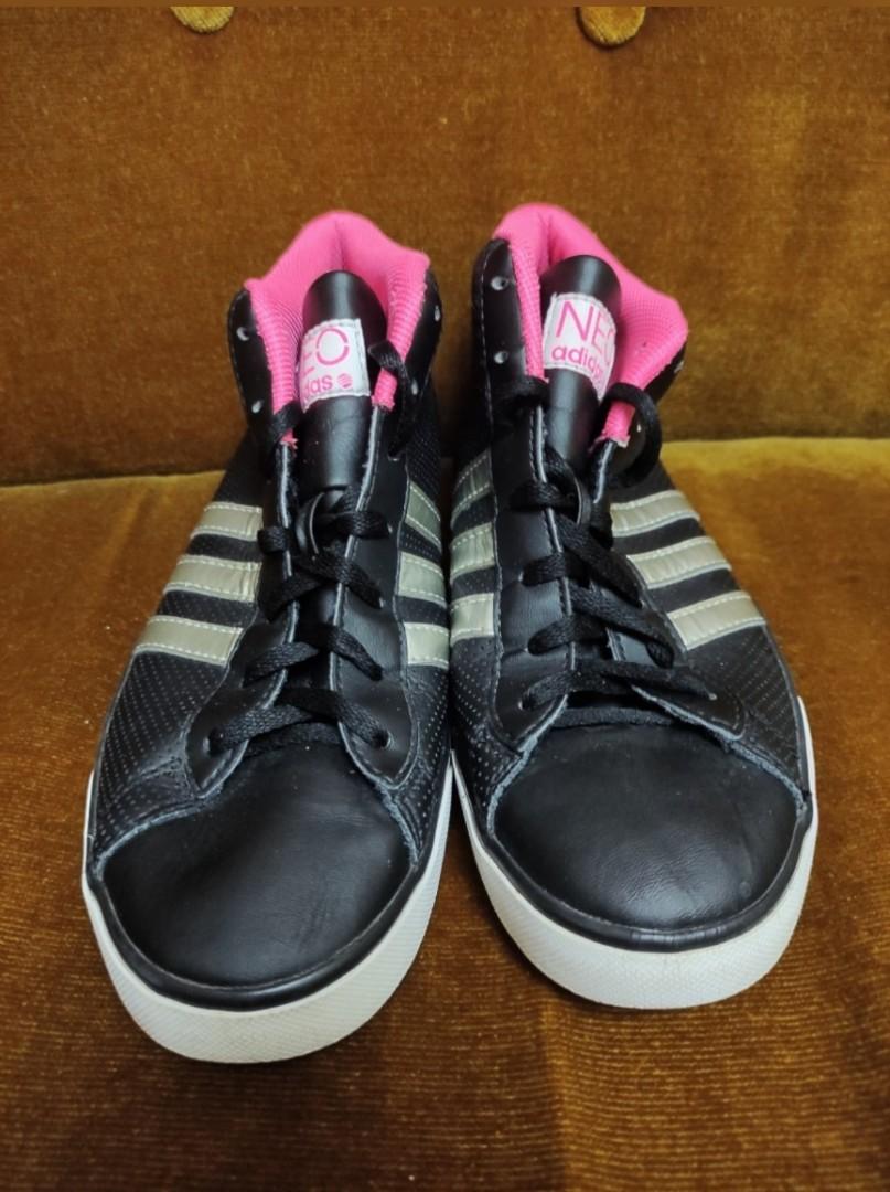 Adidas Daily QT Hitop Women Women s Fashion Footwear Sneakers