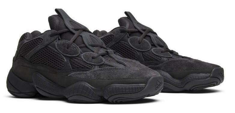 adidas Yeezy 500 Utility Black F36640, 男裝, 鞋, 波鞋- Carousell