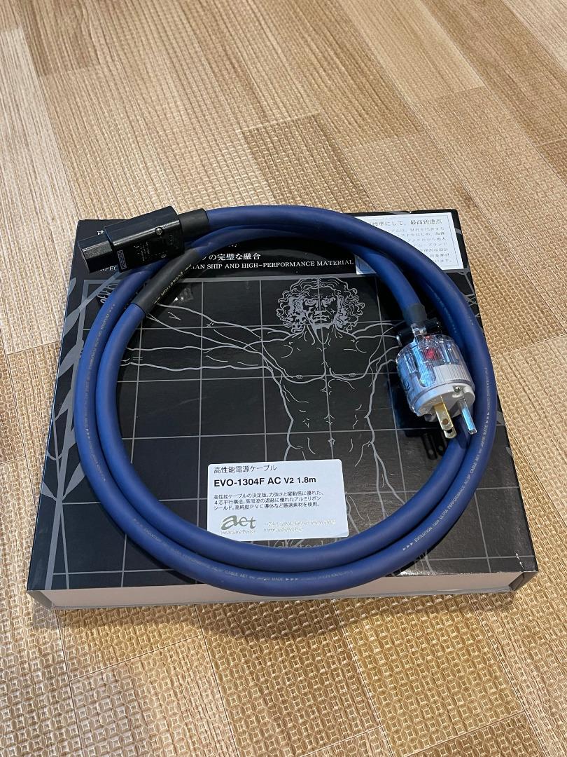 AET EVO-1304F AC 1.8m 電源ケーブル（エーイーティー(AET)|電源  