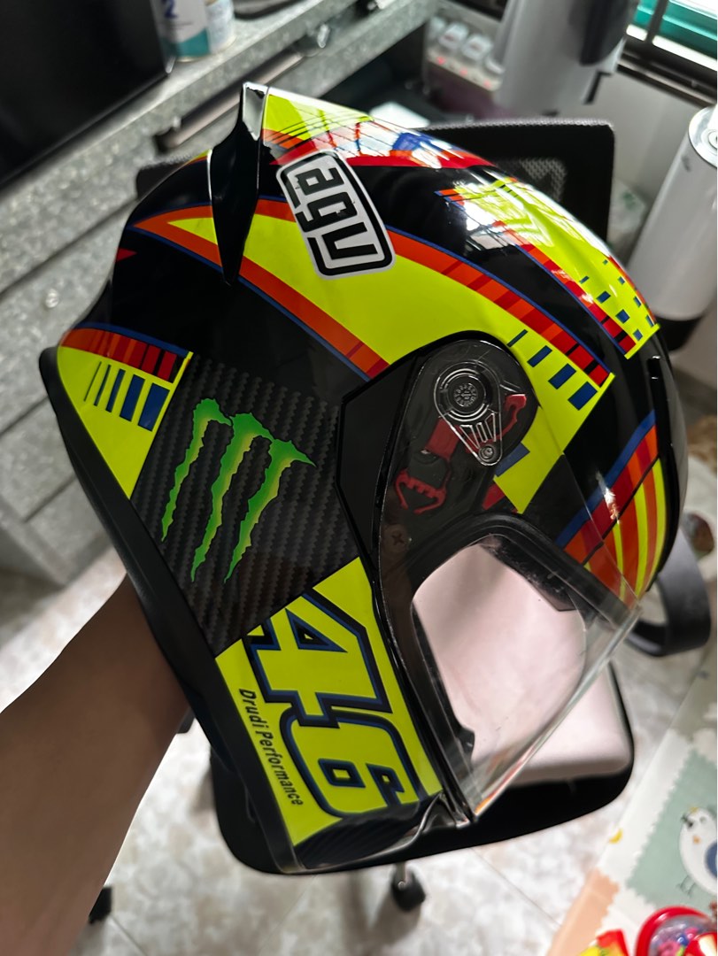 AGV k3, Motorcycles, Motorcycle Apparel on Carousell