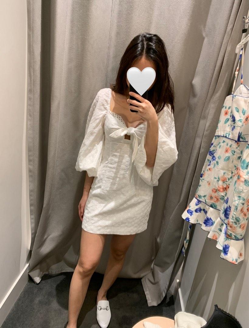 Alice McCall white mini dress