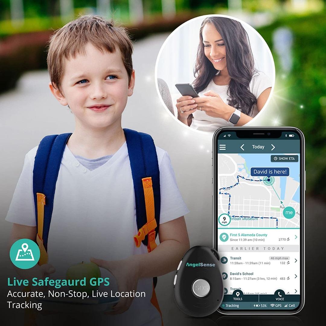 AngelSense Personal GPS Tracker for Kids, Teen, Autism, Special Needs