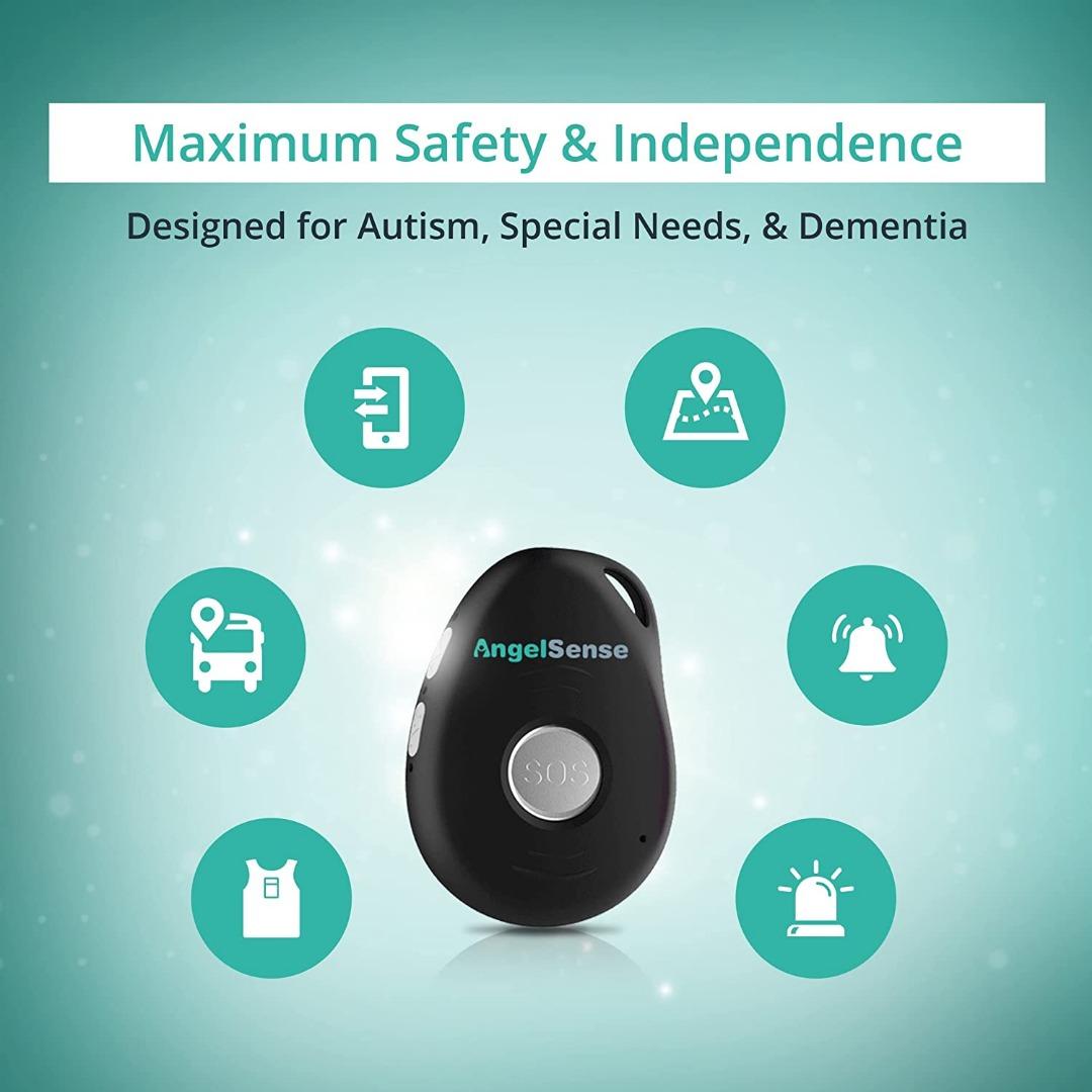AngelSense Personal GPS Tracker for Kids, Teen, Autism, Special Needs