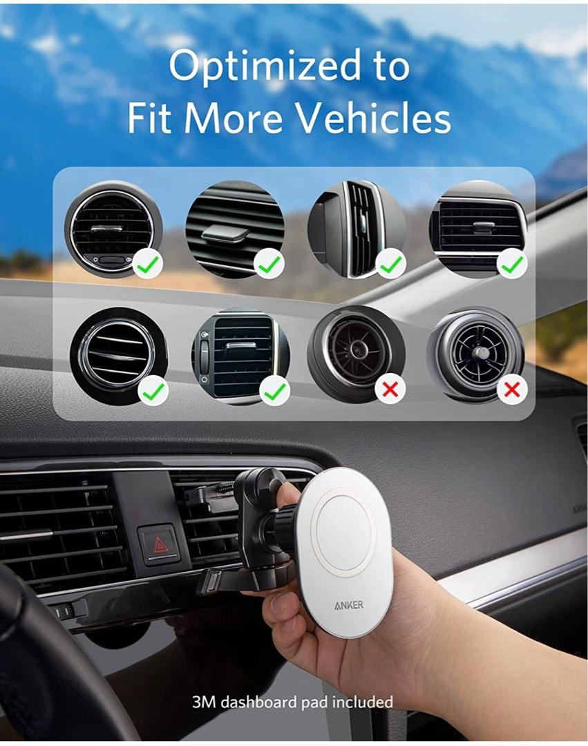 Anker Car Air Vent Mount (MagSafe), 手提電話, 電話＆平板電腦配件, 固定器及支架