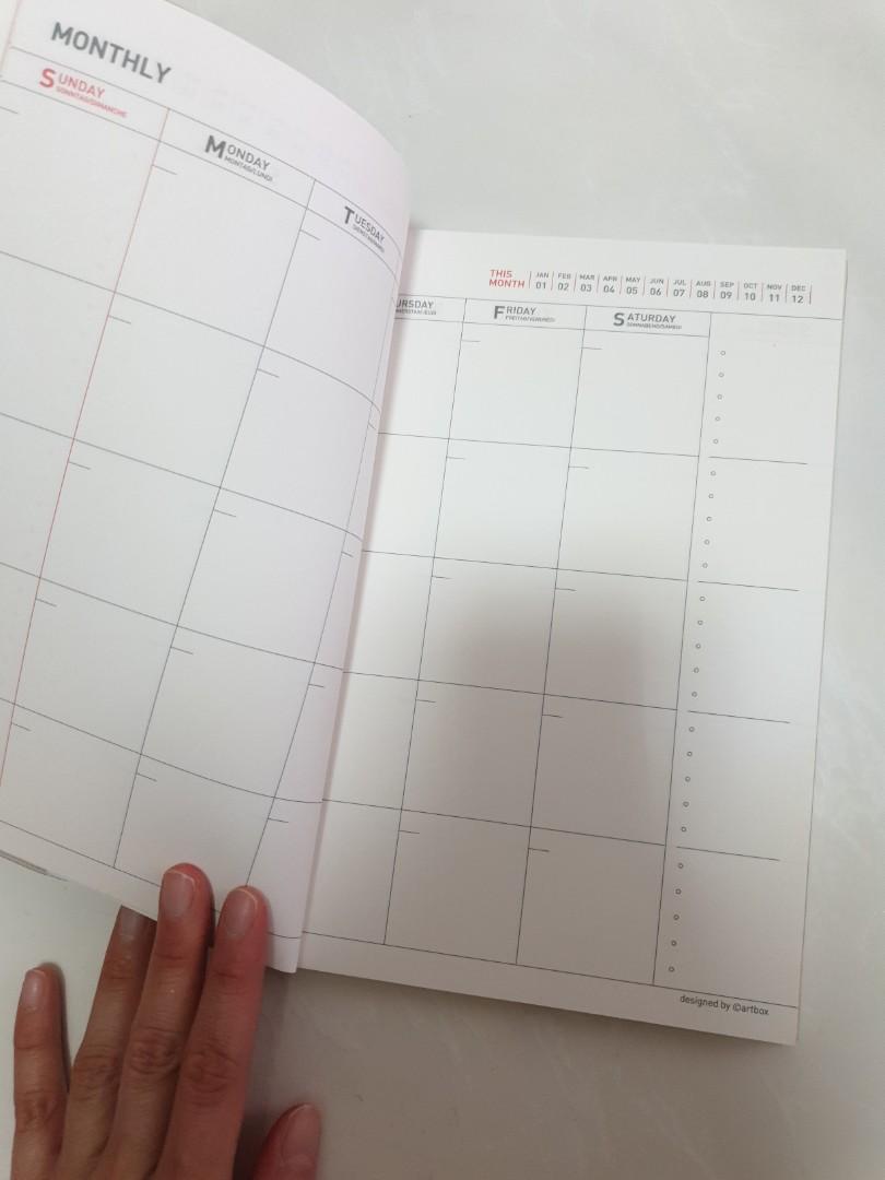 Artbox planner, Hobbies & Toys, Stationery & Craft, Stationery & School Supplies on Carousell