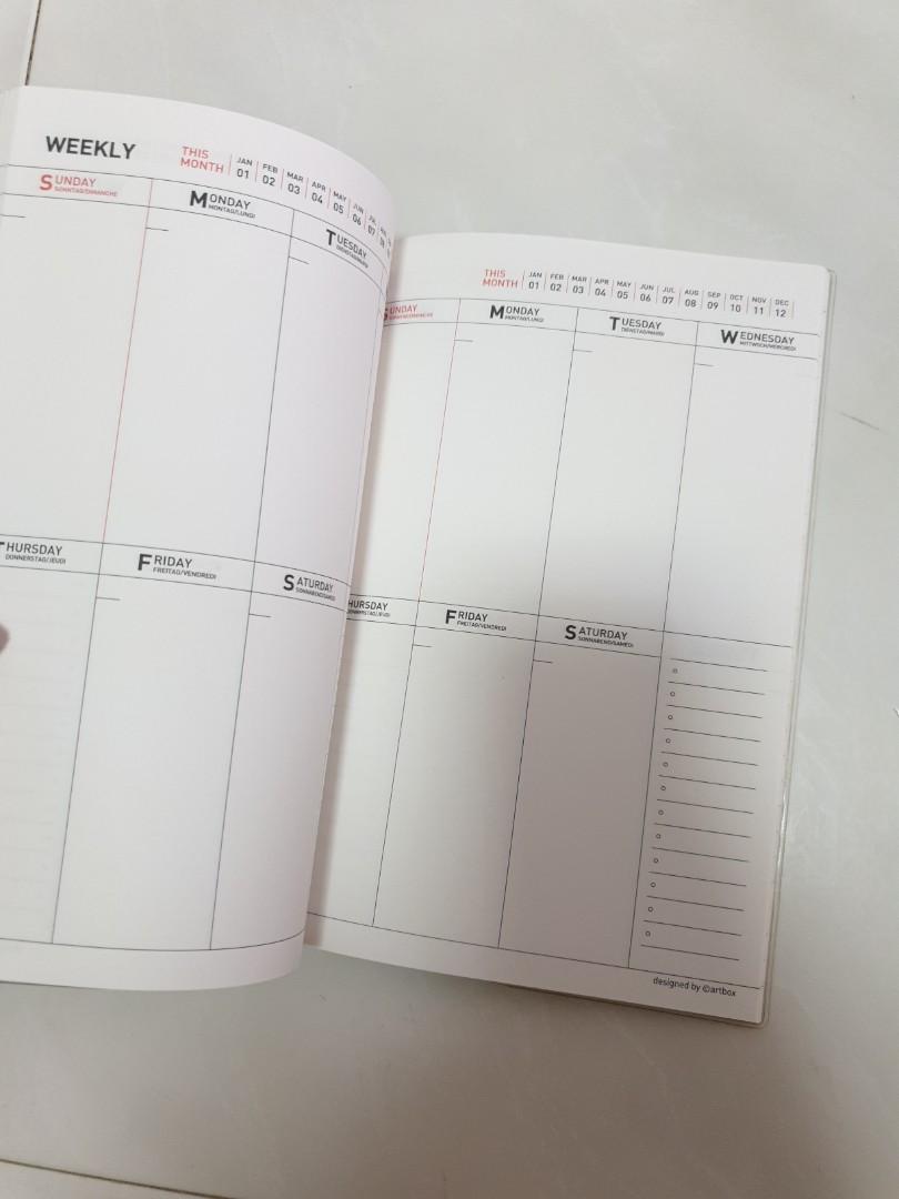 Artbox planner, Hobbies & Toys, Stationery & Craft, Stationery & School Supplies on Carousell