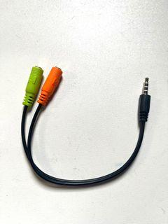 Audio Stereo Headphone Splitter Cable