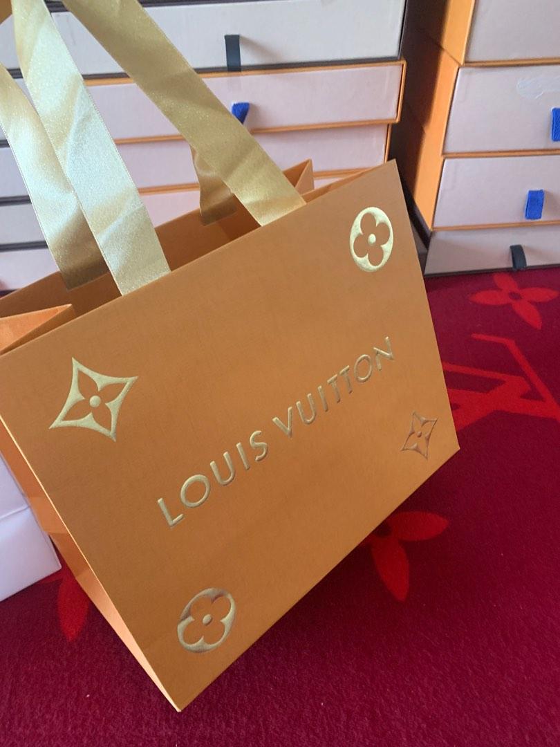 Authentic lv paper bag, Luxury, Bags & Wallets on Carousell