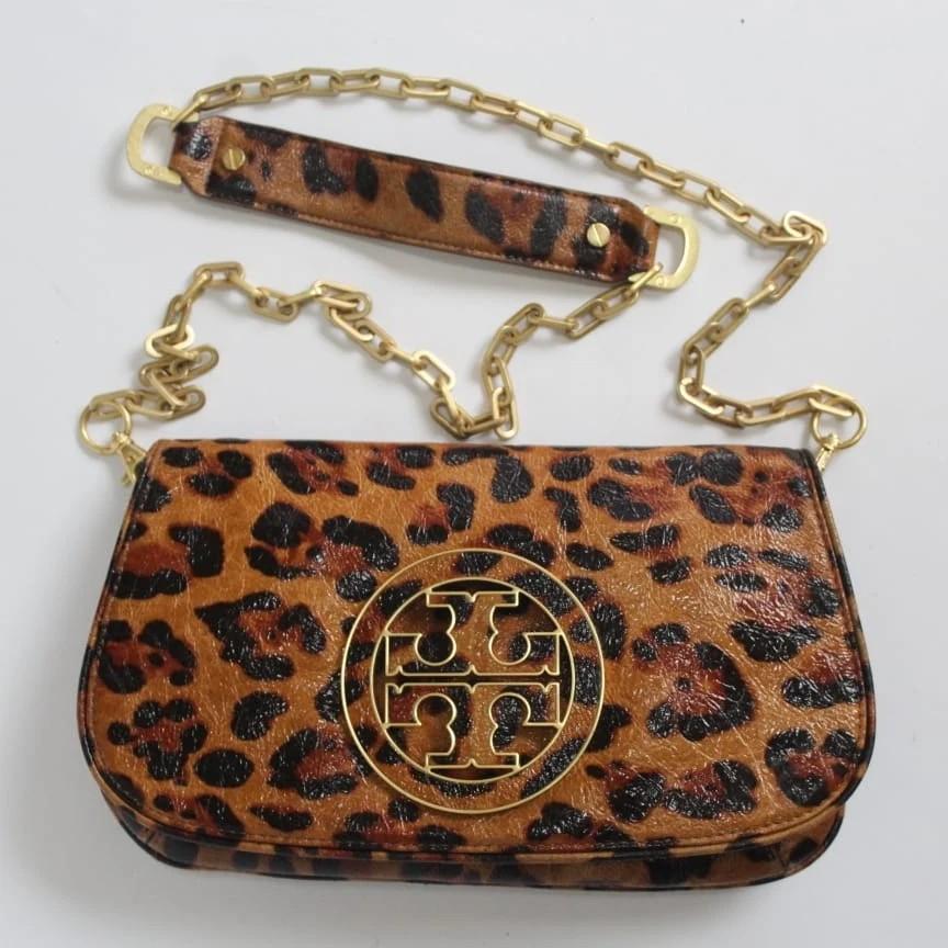 Tory burch leopard 2025 handbags