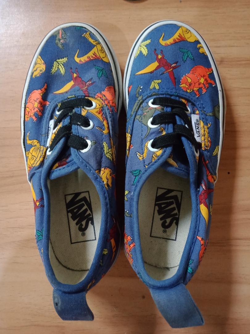 Authentic vans dinosaur shoes