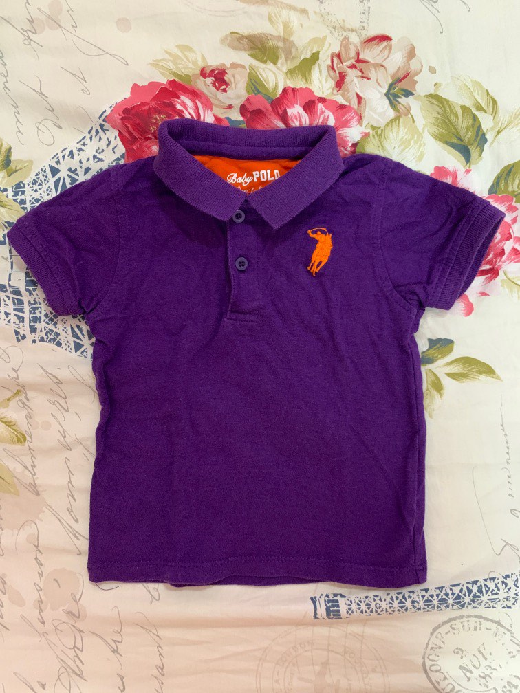 Baby purple hot sale polo shirt