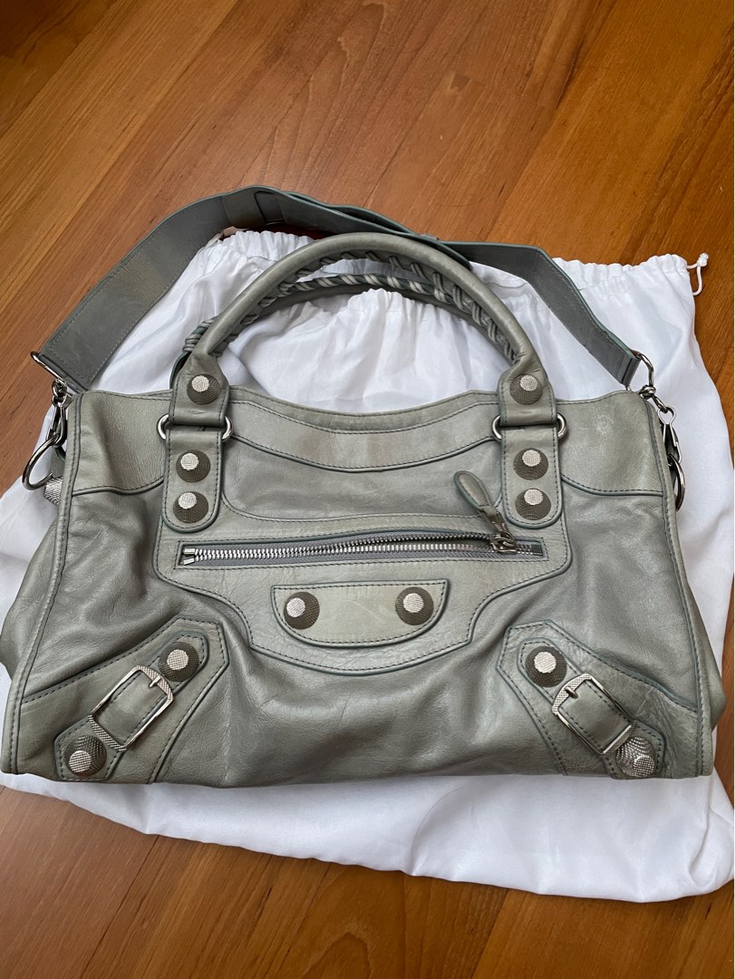 balenciaga city giant stud