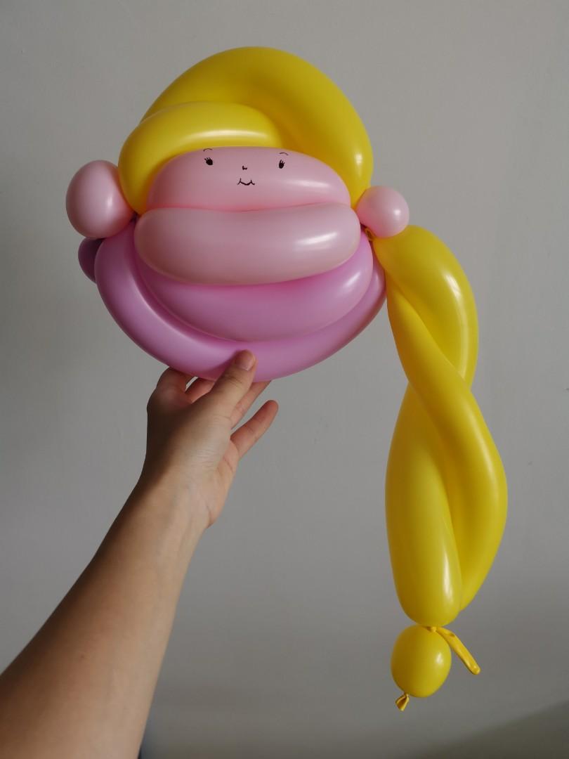 Ballon rapunzel, Hobbies & Toys, Toys & Games on Carousell