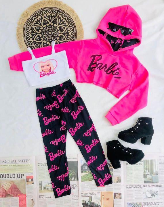 Barbie Set Outfit (Kids), Babies & Kids, Babies & Kids Fashion on Carousell