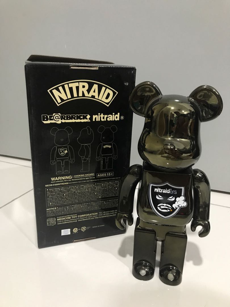 Bearbrick Nitraid 400%, Hobbies & Toys, Toys & Games on