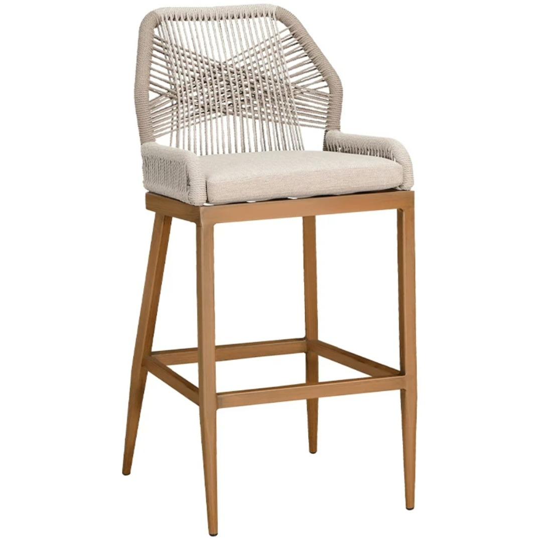 Bess Patio Bar Stool with Cushion, 傢俬＆家居, 戶外家具 Carousell