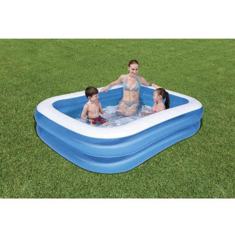 Bestway Family Rectangular Inflatable Pool, Babies & Kids, Infant ...